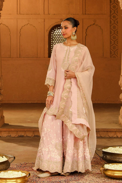 Ayda -  Kurta with Sharara and Dupatta