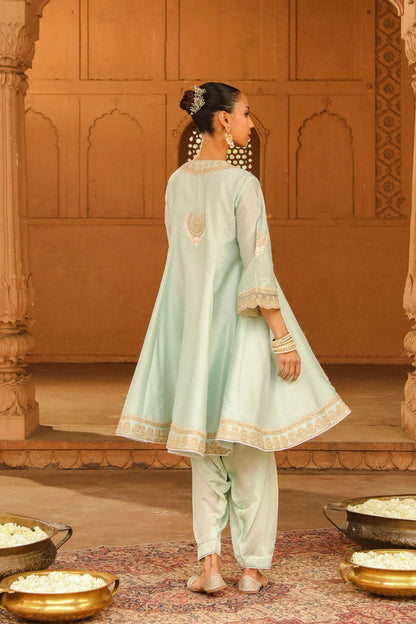 Fajr - Anarkali with Chooridaar and Dupatta