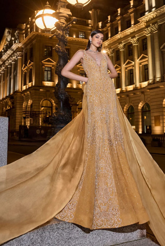 Golden Pearl Gown