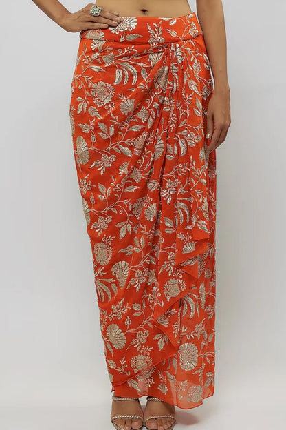 Golconda Alia Wrap Skirt Set