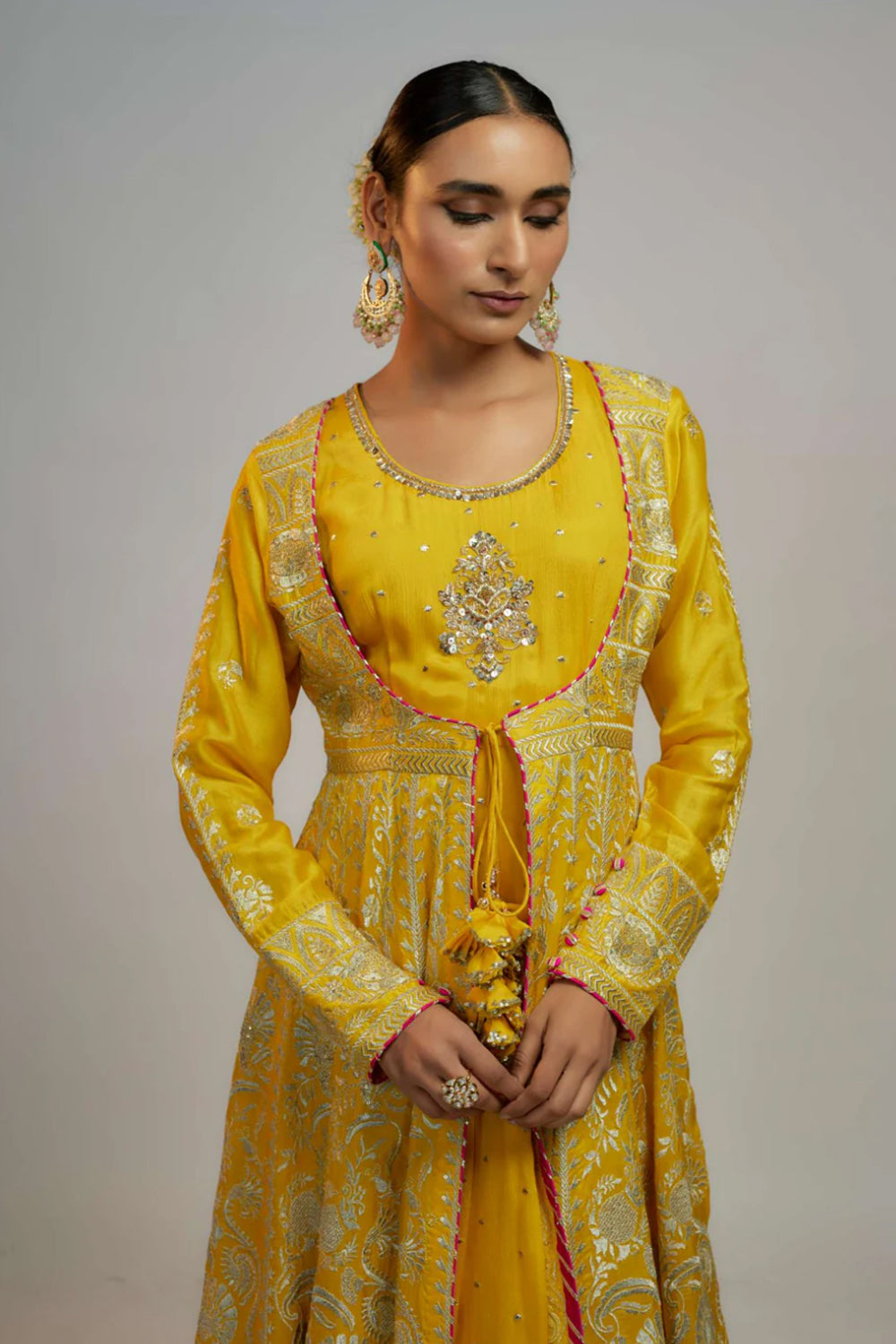 Golconda Ishanya Anarkali Jacket Set