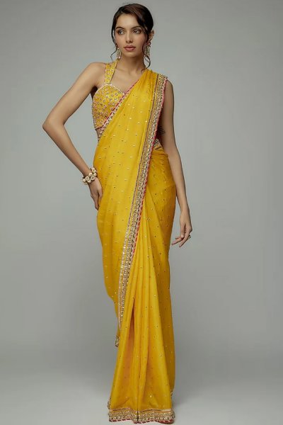 Golconda Uzvi Saree Set