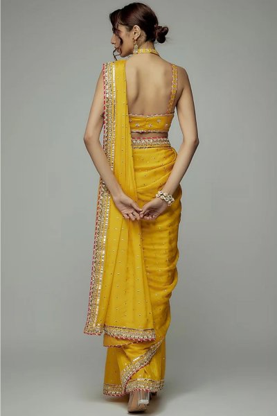 Golconda Uzvi Saree Set