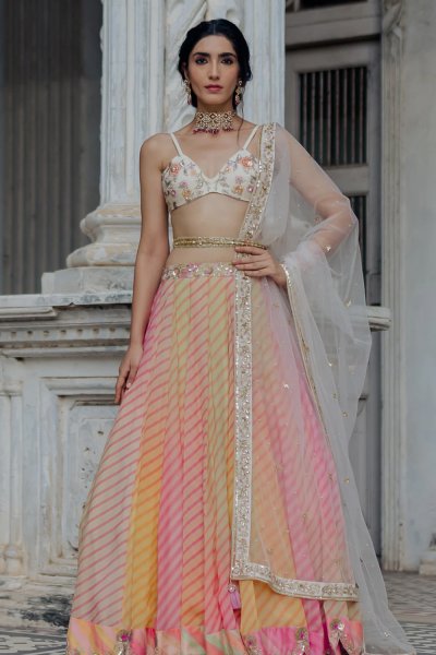 Leheriya Lehenga set