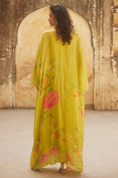 Yellow Kaftan Set