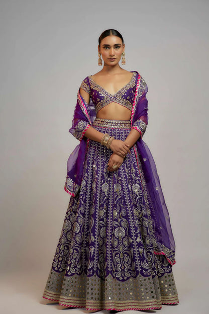 Golconda Sacchi Lehenga Set