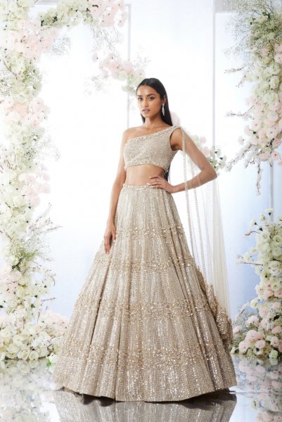 Champgane Sequin Lehenga Set